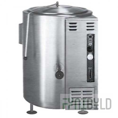 Market Forge F-30GL 36 Inch Gas Stationary Kettle with Tilt Drain 30 Gallon