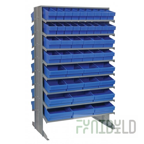 Quantum QPRD-5678_BLUE Pick Rack Sloped Double-sided