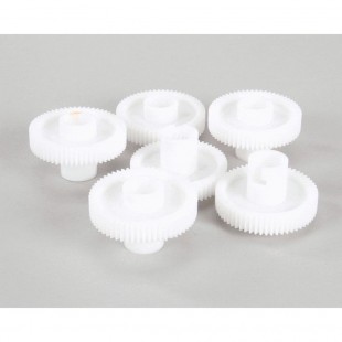 Bar Maid GER-9056S Gear Set White with 5 Drive and 1 Idler Bar Maid GER-9056S Gear Set White with 5 Drive and 1 Idler