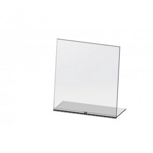 Cal Mil 22153-23 23-1/2 Inch Bottom Folding Safety Shield Acrylic Crystal Clear Cal Mil 22153-23 23-1/2 Inch Bottom Folding Safety Shield Acrylic Crystal Clear