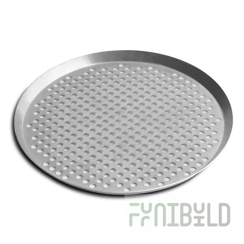 Vollrath PC16XPN 16 Inch Pizza Pan Extra Perforated Aluminum