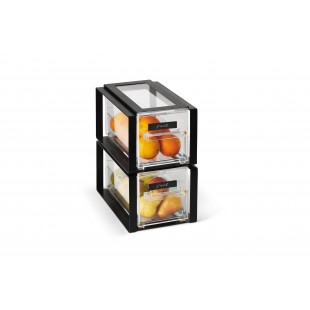 Vollrath SBB13F-06 9-1/16 Inch Cubic Acrylic Display System with Drawer Vollrath SBB13F-06 9-1/16 Inch Cubic Acrylic Display System with Drawer