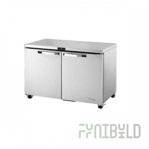 True Refrigeration TUC-48-ADA-HC~SPEC3 48 Inch Stainless Steel Undercounter Refrigerator 2 Section