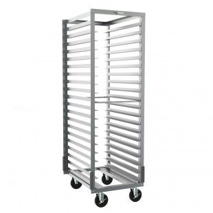 Metro RD3NA37 20 Inch Bun Pan Rack Mobile Aluminum Gray with Casters Metro RD3NA37 20 Inch Bun Pan Rack Mobile Aluminum Gray with Casters