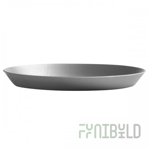 Vollrath PC10SCC 10 Inch Diameter Press Cut Pizza Pan 14 Gauge Aluminum Anodized Finish