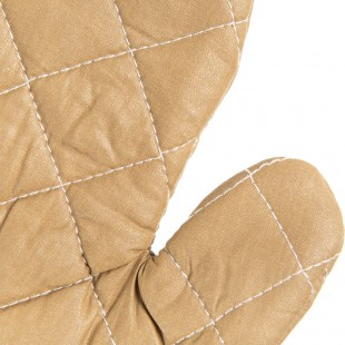 San Jamar 811TG13 13 Inch Oven Mitt Heat Protection Non-Stick Tan