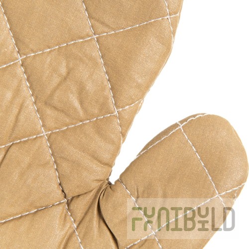 San Jamar 811TG13 13 Inch Oven Mitt Heat Protection Non-Stick Tan