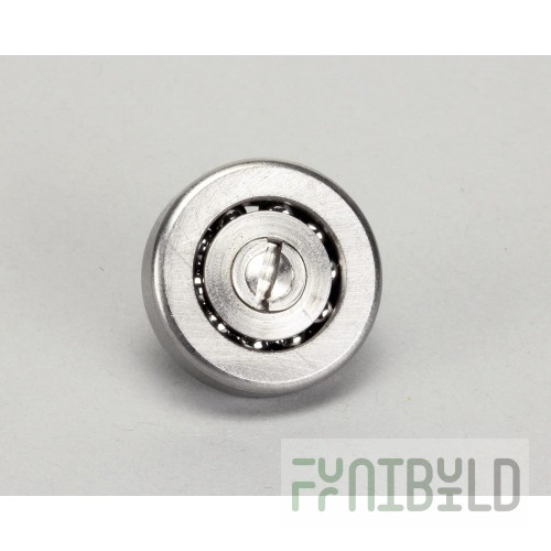 Wells 2P-30483 0.85 Inch Steel Bearing Roller Track with Corrosion Resistant Finish