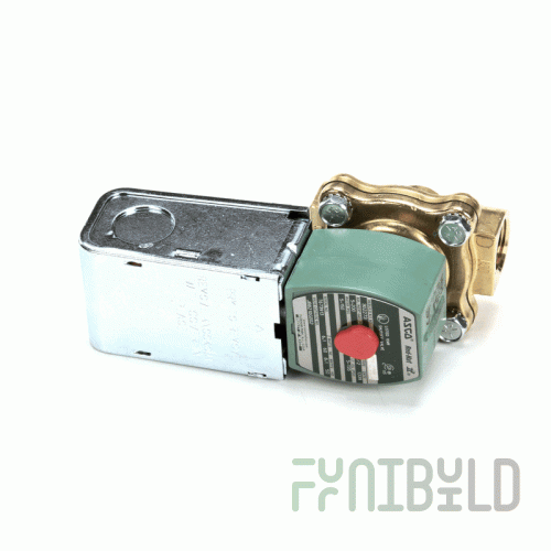 Salvajor AS8460 1/2 Inch Solenoid Valve with Flow Control for 460 Volt Disposer
