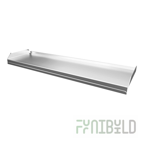 Lincoln L1613 25 Inch Long Exit Shelf 12 Inch Stainless Steel with Durable Design