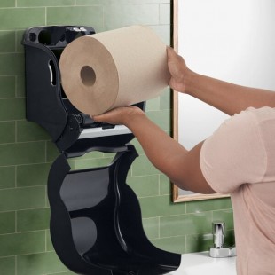 San Jamar T950REBK 6.25 Inch Roller Towel Dispenser Manual Plastic Black San Jamar T950REBK 6.25 Inch Roller Towel Dispenser Manual Plastic Black