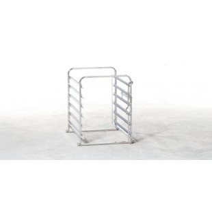 Rational 60.11.601 Mobile Oven Rack 12 Inch x 20 Inch Pan Capacity Roll-In