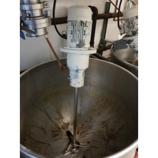 Market Forge F-80L 80 Quart Stationary Direct Steam Kettle Stainless Steel with Crown