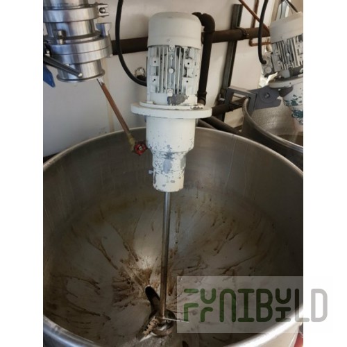 Market Forge F-80L 80 Quart Stationary Direct Steam Kettle Stainless Steel with Crown