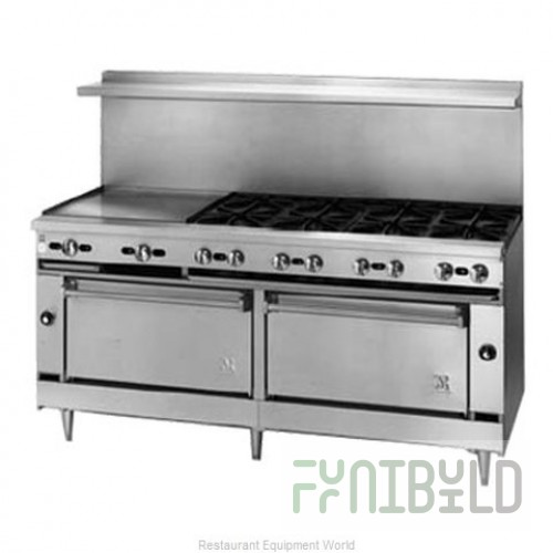 Jade Range JBR-24G-4 48 Inch Restaurant Range Gas 4 Burner 168000 BTU