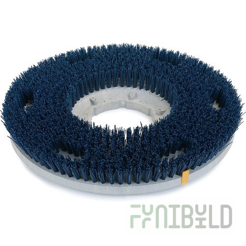Carlisle 361900G35-5N Grit Brush 19 Inch Diameter Nylon Bristles Blue