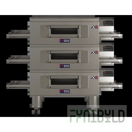 Middleby Marshall X55G-36 90 Inch Energy Management Conveyor Oven Gas Fired