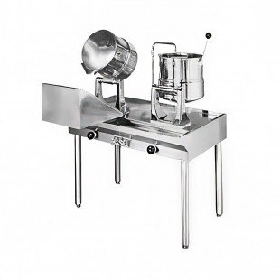 Groen MS83998 80 Quart Kettle Cabinet Assembly Direct Steam with Removable Tray Groen MS83998 80 Quart Kettle Cabinet Assembly Direct Steam with Removable Tray