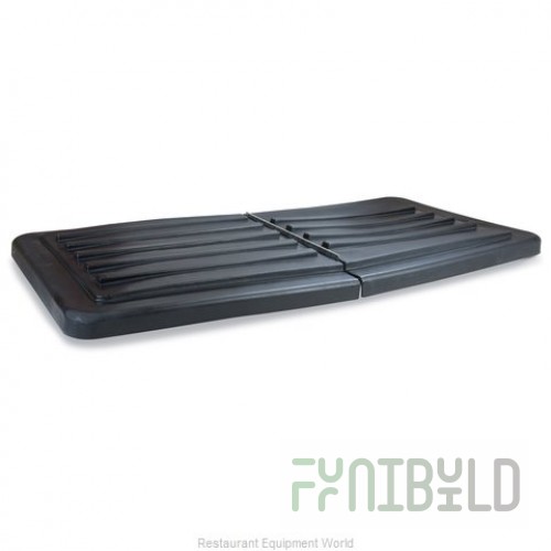 Carlisle TTL10003 Lid Only Black for 1 Cu. Yd Tilt Truck