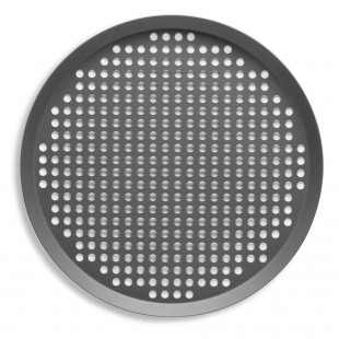 Vollrath PC16XPHC 16 Inch Extra Perforated Pizza Pan Aluminum Hard Coat Anodized Vollrath PC16XPHC 16 Inch Extra Perforated Pizza Pan Aluminum Hard Coat Anodized