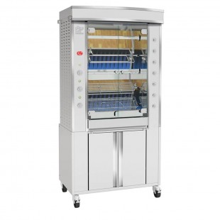 Rotisol GF975-5G-SSP 40 Inch Gas Rotisserie Oven Countertop Stainless Steel 55000 BTU Rotisol GF975-5G-SSP 40 Inch Gas Rotisserie Oven Countertop Stainless Steel 55000 BTU