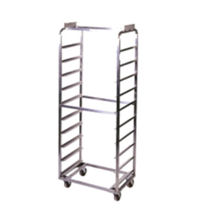 Winholt SOVS-1810RV-B 26 Inch Front Load Roll-In Oven Rack Stainless Steel with 10 Runners
