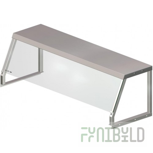 APW Wyott 32010508 Serving Shelves 5 Well Sealed Acrylic Shield