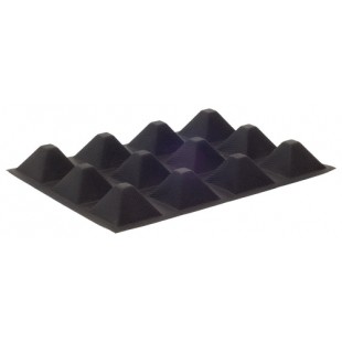 JB Prince M373 Q 15 Inch Mini Half Sphere Baking Mold Black Silicone