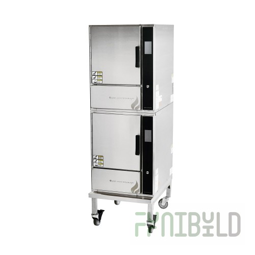 Groen (2)GSSP-BL-3ES 22 Inch Electric Convection Steamer Stainless Steel with Digital Controls