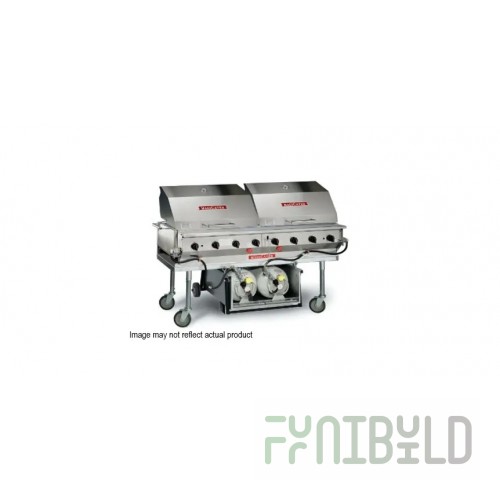Magikitchn LPAGA-60BLP 60 Inch Built-In Gas Grill Liquid Propane 8 Burners 160000 BTU