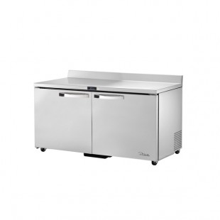 True Refrigeration TWT-60-ADA-HC~SPEC3 60 Inch Refrigerated Counter 2 Section and 3 Inch Castors Option True Refrigeration TWT-60-ADA-HC~SPEC3 60 Inch Refrigerated Counter 2 Section and 3 Inch Castors Option