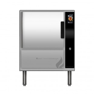 Groen GSSP-BL-3G 22 Inch Gas Convection Steamer with Touch Screen 54000 BTU Groen GSSP-BL-3G 22 Inch Gas Convection Steamer with Touch Screen 54000 BTU