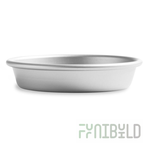 Vollrath 6708CC 8 Inch Deep Dish Tapered Pizza Pan Aluminum Anodized Finish