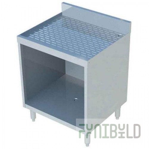 Sapphire Manufacturing SMBGR-240 Sapphire Underbar Glass Rack Unit With Open Base