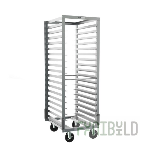 Metro RF3NA37 37 Inch Rack Freezer With Corner Bprs Stainless Steel
