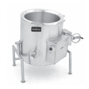 AccuTemp ALTWE-30MV 30 Gallon Electric Tilting Kettle Mixer 2/3 Jacket 316 Stainless Steel AccuTemp ALTWE-30MV 30 Gallon Electric Tilting Kettle Mixer 2/3 Jacket 316 Stainless Steel