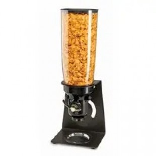 Cal Mil 22105-13 Cereal Dispenser 5L Cylinder Countertop Metal Black Cal Mil 22105-13 Cereal Dispenser 5L Cylinder Countertop Metal Black