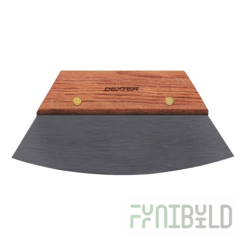 Dexter Russell CR78 8 Inch Bowl Scraper with Neoprene Blade and Rosewood Handle
