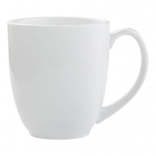 Arc Cardinal FJ834 14-1/2 Oz. Coffee Mug White Porcelain Non-stackable