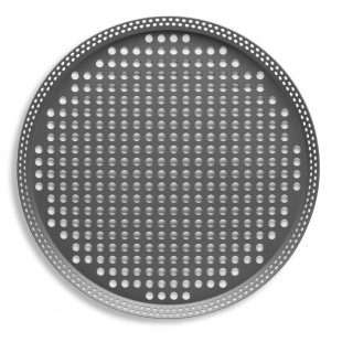 Vollrath PC10FPHC 10 Inch Aluminum Perforated Pizza Pan Press Cut - NSF Approved Vollrath PC10FPHC 10 Inch Aluminum Perforated Pizza Pan Press Cut - NSF Approved