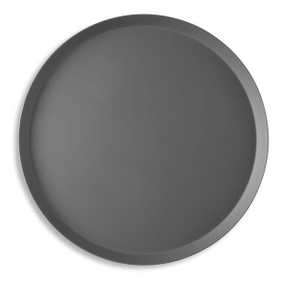 Vollrath PC18SHC 18 Inch Diameter Pizza Pan Press Cut Aluminum Hard Coat NSF Vollrath PC18SHC 18 Inch Diameter Pizza Pan Press Cut Aluminum Hard Coat NSF