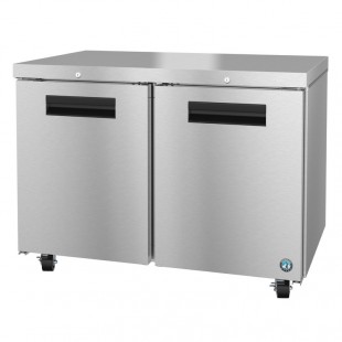 Hoshizaki UR48A-01 48 Inch 13.66 cu ft Undercounter Refrigerator Two Section Stainless Steel with Solid Doors