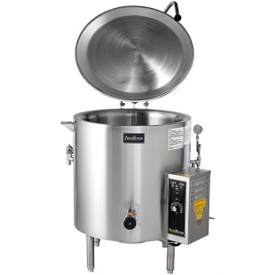 AccuTemp ALLGB-40FMV 37 Inch Gas Stationary Kettle Mixer 40 Gallon 83100 BTU