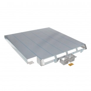 Rational 60.75.110 2 Inch Heat Shield for Left Side Panel Stainless Steel Rational 60.75.110 2 Inch Heat Shield for Left Side Panel Stainless Steel