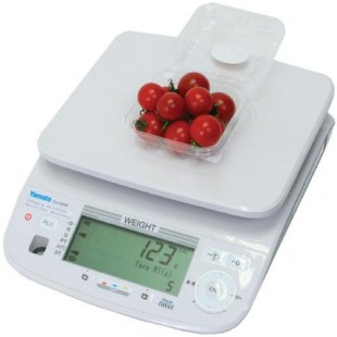 Yamato FIX-100W-6 9-1/4 Inch Portion Scale 13 Lb 6-Digit LCD Auto-Tare Plastic Yamato FIX-100W-6 9-1/4 Inch Portion Scale 13 Lb 6-Digit LCD Auto-Tare Plastic