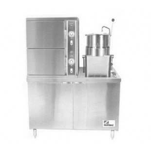 Southbend ECX-2S-6-10 Convection Steamer/Kettle Electric (2) Compartment