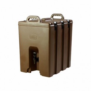Carlisle LD1000N01 20 Inch Brown Insulated Beverage Dispenser with Convex Lid and O-ring Seal Carlisle LD1000N01 20 Inch Brown Insulated Beverage Dispenser with Convex Lid and O-ring Seal