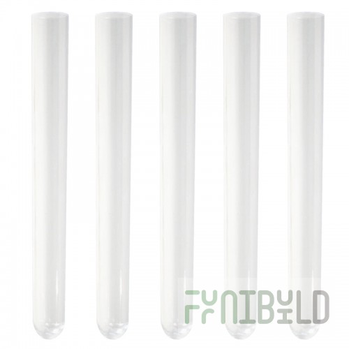 Bar Maid CR-1610CLB 0.85Oz Shooter Tubes 6Inch Clear 1000 Tubes Pack