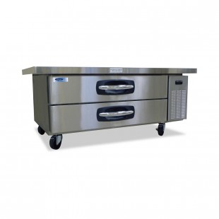 Nor-Lake NLCB60 60 Inch Refrigerated Base Stainless Steel with 2 Drawers Nor-Lake NLCB60 60 Inch Refrigerated Base Stainless Steel with 2 Drawers