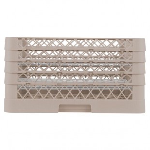 Vollrath PM2209-4-19 7 to 8-3/4 Inch Diameter Plate Crate Dishwasher Rack with Extenders and Dividers